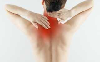 Левый спина и шей болит