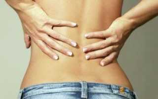 Болит пупок и отдает в спину