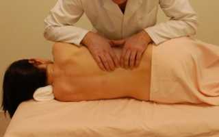 После массажа болит спина и синяк