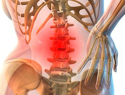 Боль в области позвоночника