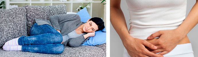 боль в животе режущего характера