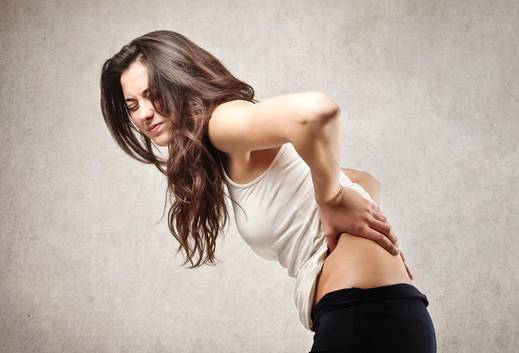 back pain hoove Сильно вздулся живот и болит спина